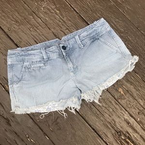American Eagle Striped Shorts